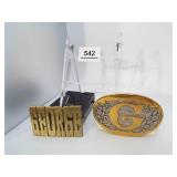 George, "G" Belt Buckles (2)