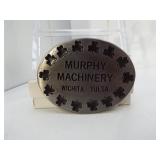 Murphy Machinery Belt Buckle