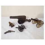 Cannons, Firearm - metal, plastic (5)
