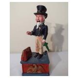 Uncle Sam Cast Iron Bank