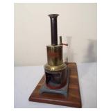 Weeden Steam Engine, on wood