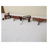 Red Metal Implements (4)