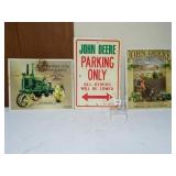 Tin/ Plastic Signs, John Deere (3)