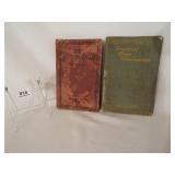 1912, 1916 Veterinarian Books (2)