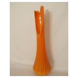 Smith Floor Vase, Orange, 24"