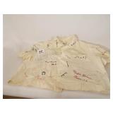 Small Shirt with Names Embroidered