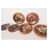 Knowles Rockwell Decorative Plates (6)