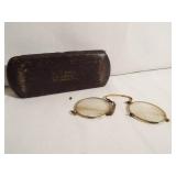 Vintage Glasses, Case, Donley, Billings, OK