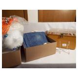 Sewing Box with Contents, Material