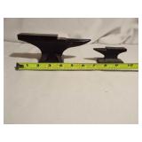 Cast Iron Anvils, small (2)