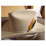Stetson Cowboy Hat, Silver Belly, 7 1:8