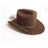 Resistol Cowboy Hat, Brown, 7
