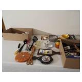 Kitchen Utensils, Knives - 2 boxes