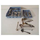 Flatware, different patterns