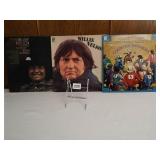 12" Willie Nelson Vinyl Albums (3)