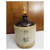 Western Stoneware Crock Jug, Stopper