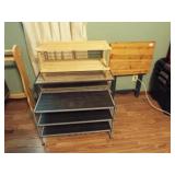 Folding Tray Table-3 shoe Racks