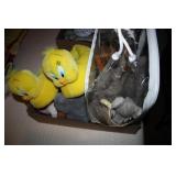 Stuffed Animals; Koalas; Tweety Slippers; Dog