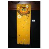 Vintage Jerelry Board with Owl Decoration