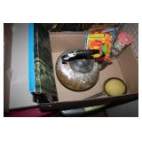 1994 and 1995 Stamp collector books; Marbles