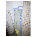 Craft Cutting Boards and rulers
