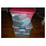 Plastic Tubs material; Various types and lengths