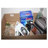 Cameras. Batteries, Glass Dishes