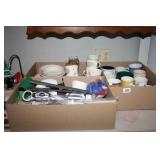 Pampered Chef Gadgets; Coffee Mugs; Corelle Dishes