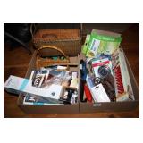 Household repair items; Extension Cords; baskets