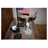Americana Eagles (2); Waving Flag, needs battery