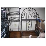 Metal Shelves (2); Display Shelves