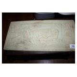 Chalk Wall Hanging, Man/Woman in room