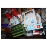 Plastic Utensils;Paper Plates; Toothpicks etc