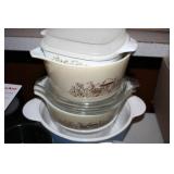 baking Dishes with glass lids; Oven Bake