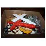 Various Wall Crosses-1 box;