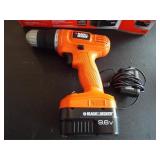 Black & Decker Cordless Drill in box