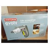 Craftsman Evolv Screwdriver in box