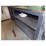 2-WOOD CABINETS, 128" x 26" x 43"