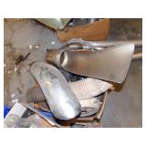 EXHAUST PIPES, FUEL TANK