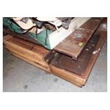 WOOD TABLING 34" x 44"  8 PIECE