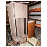 METAL DESK, 67" x 17"