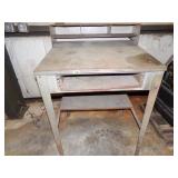 METAL SERVICE COUNTER, 34" x 31" x 52"