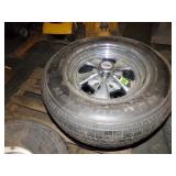 2- 205/70R 14 WITH 5 HOLE RIMS