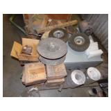 CART WHEELS, CUTTING AND POSHING WHEELS