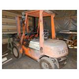 TOYOTA FORK LIFT, GASOLINE, NOT RUNNING