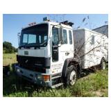 1993 VOLVO FE INTERCOOLER TRUCK, SINGLE AXLE