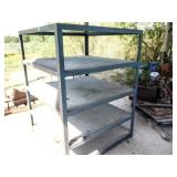 METAL SHELVING, 4