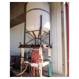 SAND BLASTER WORKS IN USE