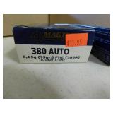 380 AUTO AMMO 50 ROUNDS (MAGTECH) 380 AUTO AMMO 50 ROUNDS (MAGTECH)