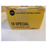 38 SPECIAL (PARTIAL BOX) 23 ROUNDS